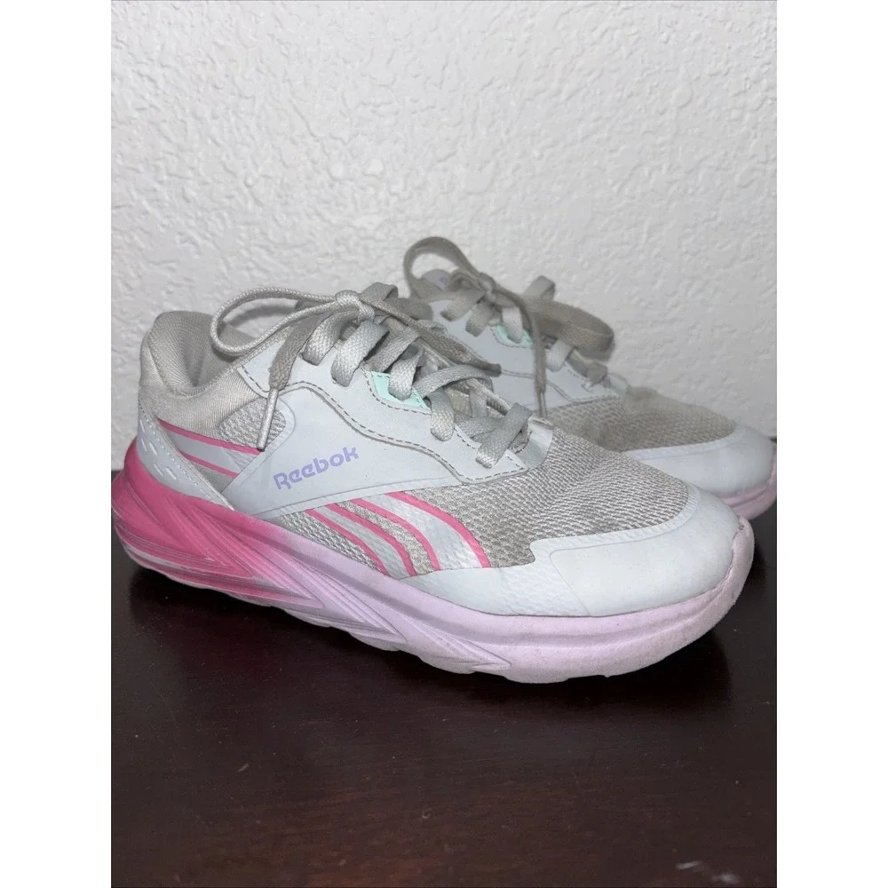 Size 3K- Reebok Lite Spinner‎ ZTS  Athleisure Sneakers - Pink Blush/Lavender